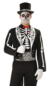 Dia de los Muertos skeleton groom