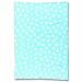 Little Helper Baby Boum Everyday Bath and Beach Towel in Spotty Design from the Youmi Scuba Range (Turquoise)