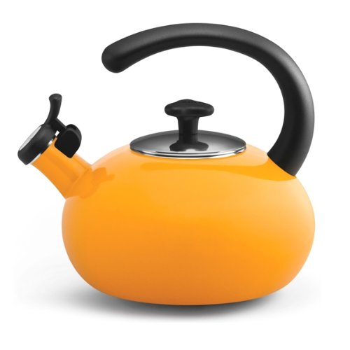 Rachael Ray 2-Quart Porcelain Kettle Yellow
