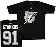 Tampa Bay Lightning Steven Stamkos Reebok Black T Shirt