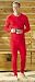 image and picture of 2 - Pk. Men's Union Suits Red