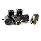 uxcell カーボンブラシホルダー　プラスチック製キャップ　6個入 7.9x6.8mm