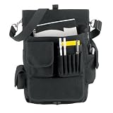 Black Military M-51 Engineer's Shoulder Multi-Pocket Field Bag