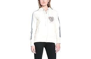 Lotto Sport Sudadera con Cierre Games W (Marfil)