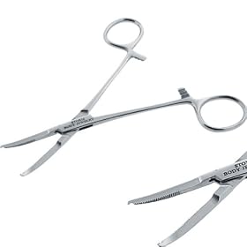 Dermal Anchor Kelly Grip Forceps with hole 1.6mm Body Piercing Tools