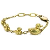 Monserat De Lucca Brass Family of Ducks Bracel