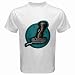 Men's Customized BUSINESS COMPUTER JOYSTICK 100% Cotton White T-shirt