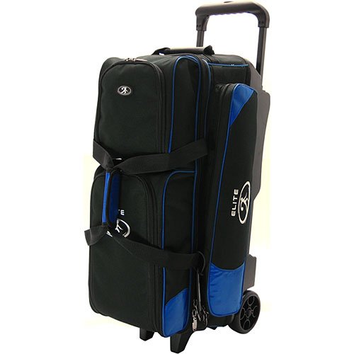 Elite Dimension Black/Blue Bowling Bag
