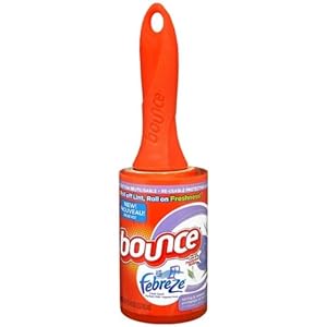 Bounce with Febreze Lint Roller and Cap (45 sheets)