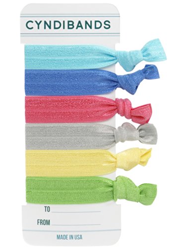 CyndiBands Hair Ties Gift Card - 6 Pack