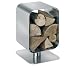Kamin Holzablage Bebop von Blomus, Edelstahl