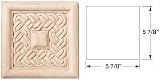 Hafele Braid Onlays (198.07.610) 7/8 x 5-7/8 x 5-7/8, Cherry