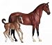 Breyer Classics Blood Bay Warmblood and Foal Set [Toy]