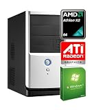 shinobee Gamer PC #3083 AMD Athlon 64 II X2 250 2 x 3000 Mhz | 4096 MB DDR3 PC-1333 MEMSeven RAM | 500 GB S-ATA HDD | ATI Radeon HD 5450 1024 MB |22x LG Dual Layer DVD +/- R/RW DVD-Brenner | Microsoft Windows 7 Premium 64-Bit OEM