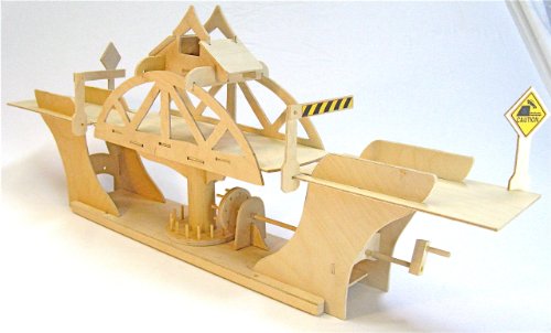 Working Model of a Swing Bridge, a Truss Design 