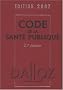 Code de la sant� publique 2007