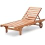 Strathwood Basics Hardwood Chaise Lounge by Strathwood