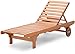 Strathwood Basics Hardwood Chaise Lounge