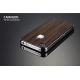 SPIGEN SGP アイフォン 4 / 4S スキンガード 【 ウッド・カマゴン 】 液晶保護シートセット for iPhone 4 / 4S