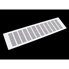L�ftungsgitter LG-5013 W 500 x 130 mm Weiss Stegblech Abluftgitter