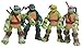 NuoYa Teenage Mutant Ninja Turtles Classic Collection 12cm Figure 4pcs Set Green, Free