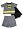 Batman - Toddler Boys Shorty Pajamas, Grey, Black (Size 2T)
