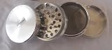 The Original PREMIUM AEROSPACE 2.5 Inch Wide MAGNETIC ALUMINUM HERB POLLEN TOBACCO GRINDER