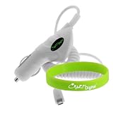 CrazyOnDigital Kindle 3 Accessories Auto Car DC Charger. Bonus wristband included