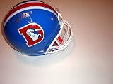 John Elway Autographed/Hand Signed Denver Broncos Throwback Helmet