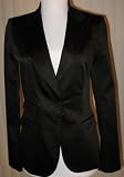 Tahari Black Single Breast Blazer/jacket