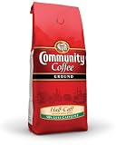 Community Coffee Ground Coffee, Half-Caff, 12-Ounce Bags (Pack of 3)