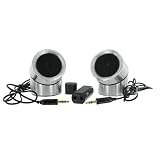KitSound Portable USB Metal Speaker