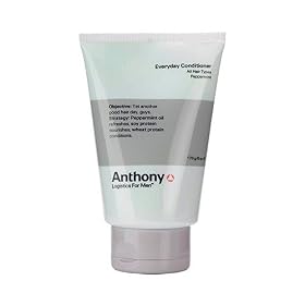 Anthony Logistics for Men Everyday Conditioner, All Hair Types, Peppermint 6 oz (170 g)