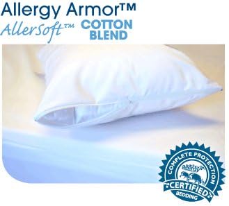 Allergy Armor Allersoft Cotton Blend Bedding Package- King 15"