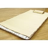ひんやり草(黄金草)寝ござ『バハマ』 サイズ:100×200cm カラー:ブラウン