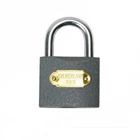 Silverline MSS04I 50 mm Iron Padlock