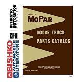 1961 1962 DODGE TRUCK PICKUP Parts Book Guide CD by Dodge
