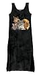 The Mountain Top Cats Lion Tiger Womens Tank Dress Sundress