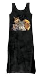 The Mountain Top Cats Lion Tiger Womens Tank Dress Sundress