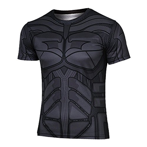 G-Like Men's Batman Short Sleeve T-shirt (X-Large)