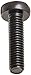 Small Parts M312D7985AB Steel Pan Head Machine Screw, Black Oxide Finish, Meets DIN 7985, #1 Phillips Drive, M3-0.5 Thread Size, 12 mm Length, Fully Threaded, Import (Pack of 100)