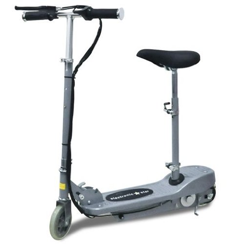 Elektronik-Star "V6" Elektroscooter e-Scooter Roller 16 km/h (100 Watt, Akku, Sattel)