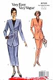 Vogue 8720 Sewing Pattern Misses Tucked Top  Skirt Size 14 - 18 - Bust 36 - 40