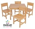 Farmhouse Table and 4 Chairs, by KidKraft