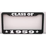 CLASS OF 1959 License Plate Frame by Motown Automotive Design