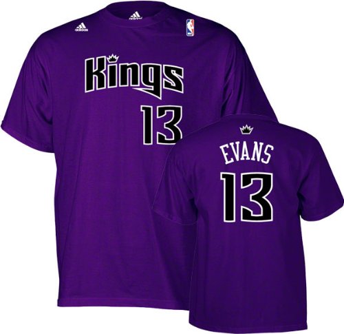 Tyreke Evans Purple adidas Player Name and Number Sacramento Kings Youth T-Shirt