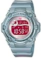 Baby-G Watch, Women`s Gray Resin Strap BG3000X-2