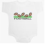 Footballs - Sports and Games Baby Onesie