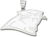 Carolina Panther Head Giant Charm/Pendant -Choose from 14K/10K, Stainless Steel or Gold Plated