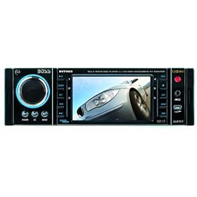 Boss BV7965 3.6 Inch In Dash Widescreen Touchscreen TFT Monitor/DVD/MP3/CD Receiver Boss BV7965 3.6-Inch In-Dash Widescreen Touchscreen TFT Monitor/DVD/MP3/CD Receiver